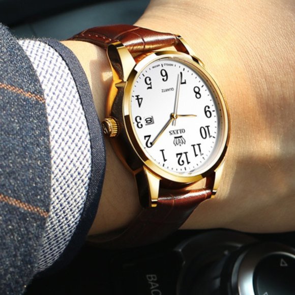 5-7 Men's Watches with Arabic Numeral Disign - Picture 2 of 4